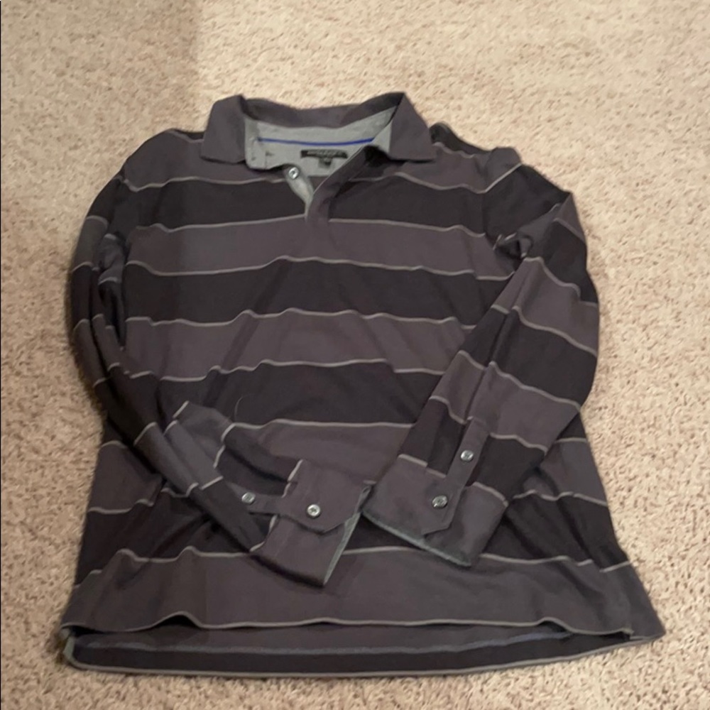 Men’s long sleeve polo
